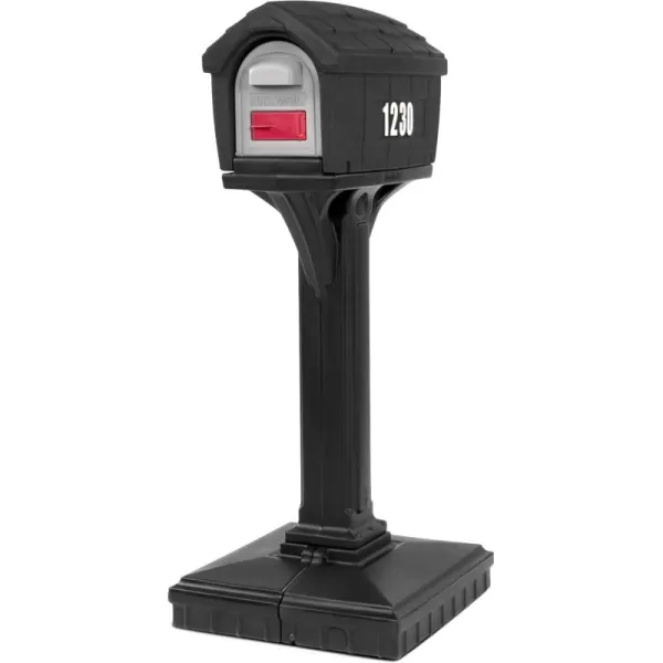 DigFree Easy Up Home Mailbox GraystoneBlack Made in The USABlack