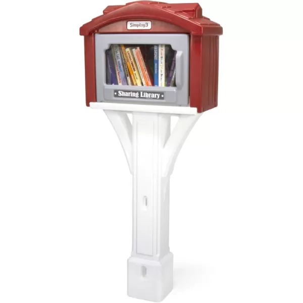 Simplay3 American Home 41705R01 Outdoor Sharing LibraryWhite