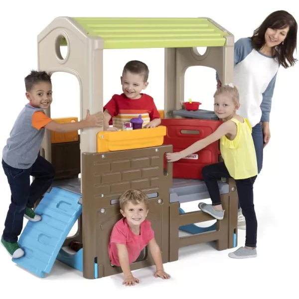 Simplay3 Young Explorers Discovery Playhouse  Indoor or Outdoor Clubhouse and Activity Playset for Toddlers and Kids Made in USA