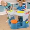 imageSimplay3 Kids Sensory Table with Active Seating and Art Storage Toddler Activity Table and Chairs Set for Ages 112 to 6 Multicolor