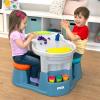 imageSimplay3 Kids Sensory Table with Active Seating and Art Storage Toddler Activity Table and Chairs Set for Ages 112 to 6 Multicolor
