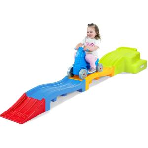 imageSimplay3 Deluxe Expandable Roller Coaster with Tracks Downhill Race Track for Growing Kids Indoor Outdoor Toddler Ride On Toy Ages 25 Years1075 L