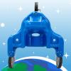imageSimplay3 Galaxy Glider RideOn Toy for Toddlers and Kids Ages 112 to 5 Years 360Degree Spinning Sensory Riding Toy for Kids Blue