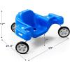 imageSimplay3 Galaxy Glider RideOn Toy for Toddlers and Kids Ages 112 to 5 Years 360Degree Spinning Sensory Riding Toy for Kids Blue
