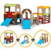 imageSimplay3 Young Explorers Indoor Outdoor Playset for Kids  Modular Climber Slide ampamp Playhouse Combo  Expandable Toddler Activity Center with Crawl Tunnel Doors ampamp Easel for Backyard or PlayroomModular Play System