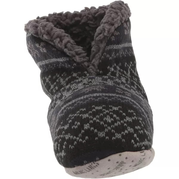 MUK LUKS Mens Bootie SlipperMntnside Blues