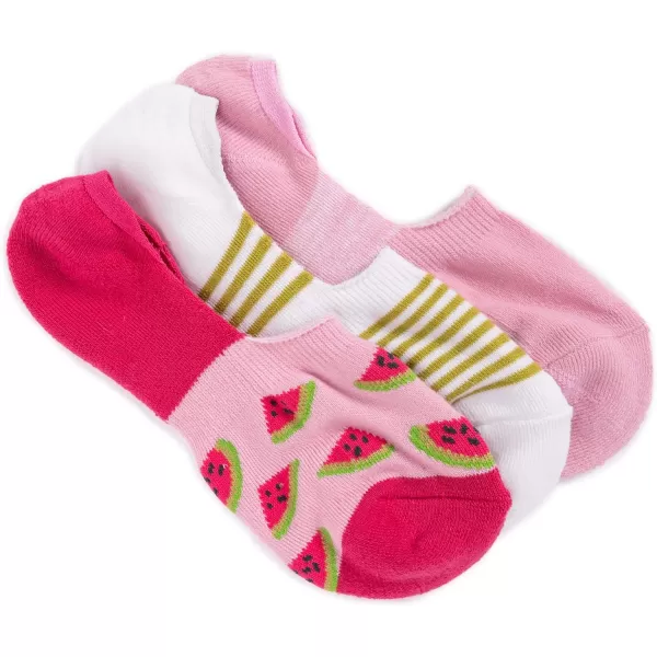 MUK LUKS Womens 3 Pair Pack No Show SockMUK LUKS Womens 3 Pair Pack No Show Sock