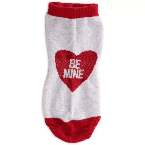 MUK LUKS Womens 6 Pack Ankle SockValentine