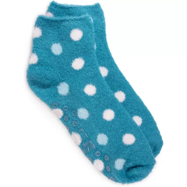 MUK LUKS Womens Aloe Infused Sock and Headband SetDark Blue