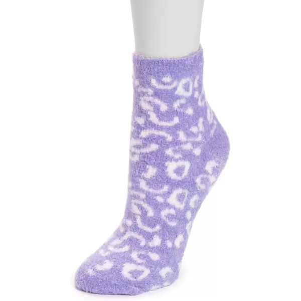 MUK LUKS Womens Aloe Infused Sock and Headband SetPurple