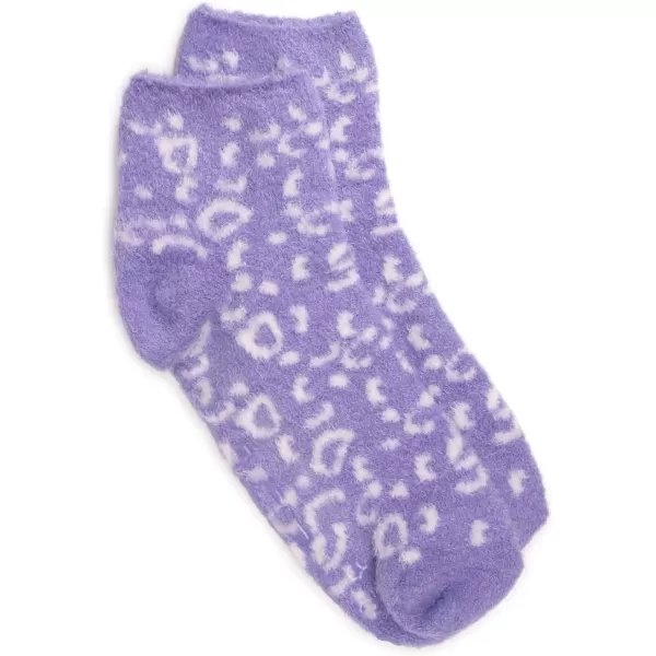 MUK LUKS Womens Aloe Infused Sock and Headband SetPurple