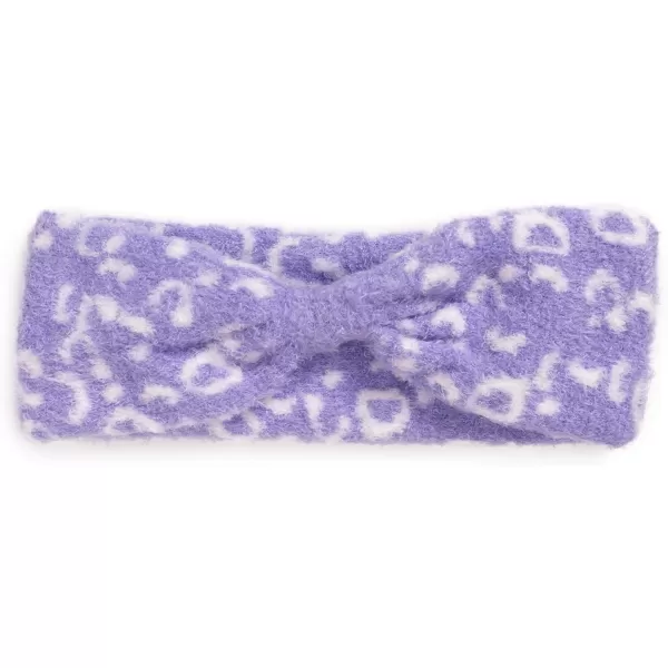 MUK LUKS Womens Aloe Infused Sock and Headband SetPurple