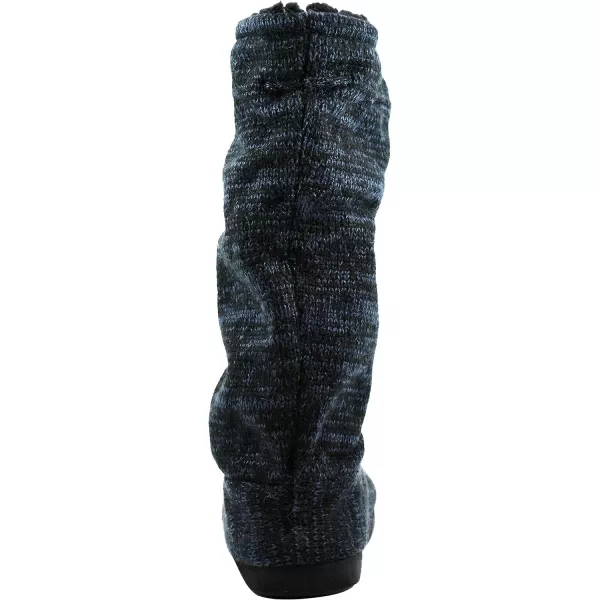 MUK LUKS Womens Tall FleeceLined Slipper BootMidnight