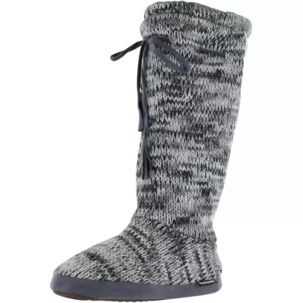 MUK LUKS Womens Tall FleeceLined Slipper BootThree Color Marl