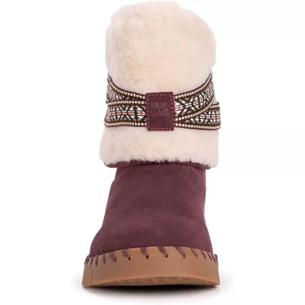 MUK LUKS Womens Flexi Montauk Boots FashionBordeaux