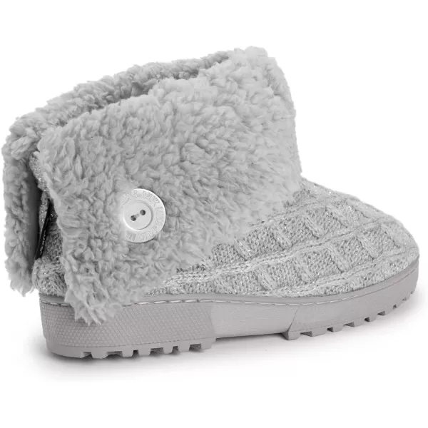 MUK LUKS Womens Meilani SlipperMedium Grey Heather