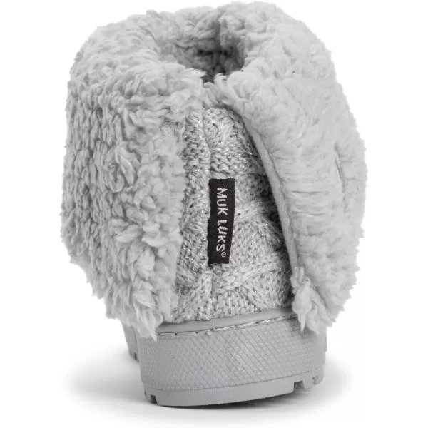 MUK LUKS Womens Meilani SlipperMedium Grey Heather