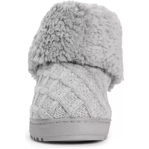 MUK LUKS Womens Meilani SlipperMedium Grey Heather