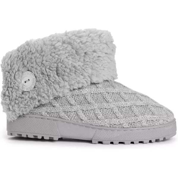 MUK LUKS Womens Meilani SlipperMedium Grey Heather