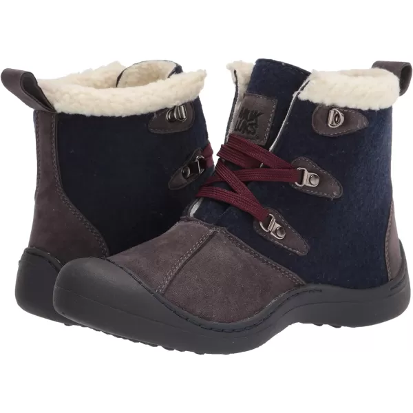 MUK LUKS Womens Melissa SnowbootNavy Snow BootNavy