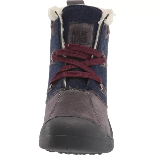 MUK LUKS Womens Melissa SnowbootNavy Snow BootNavy