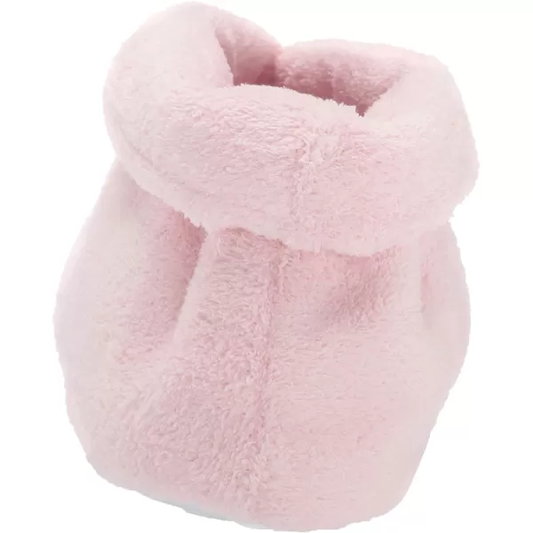 MUK LUKS Womens Micro Chenille Boot with Satin Bow SlipperPink