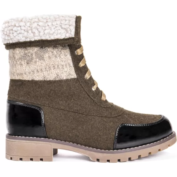 Muk Luks Womens Jandon Boots FashionGreen