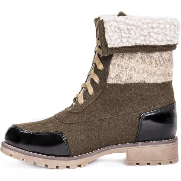 Muk Luks Womens Jandon Boots FashionGreen