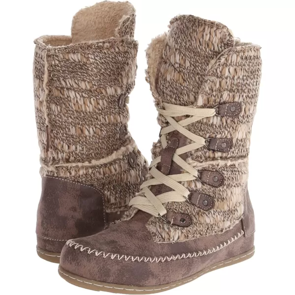 Muk Luks Womens Lilly Lace Up BootGrey