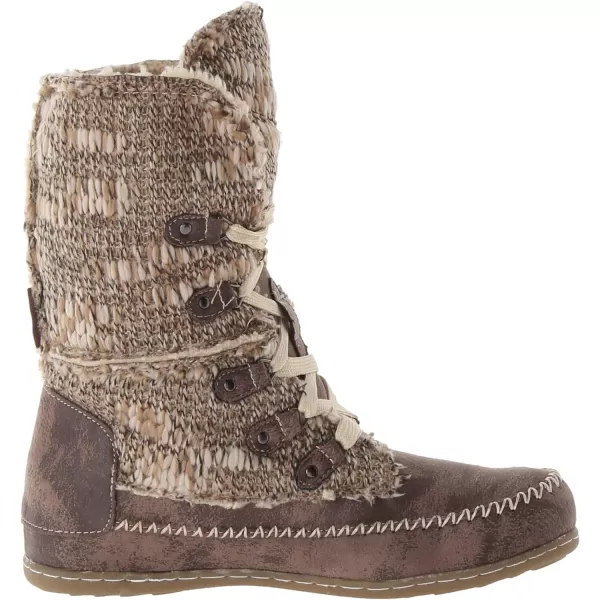 Muk Luks Womens Lilly Lace Up BootGrey