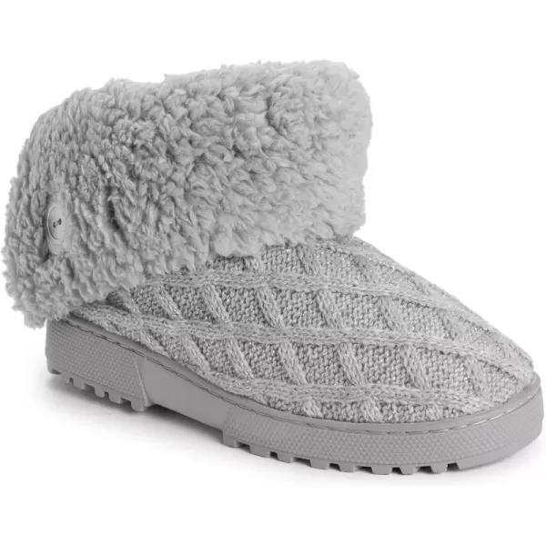 MUK LUKS Womens Meilani SlipperMedium Grey Heather