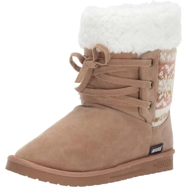 MUK LUKS Womens Melba Boots FashionCamel