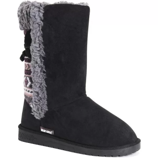 MUK LUKS Womens Missy Boots FashionBlack