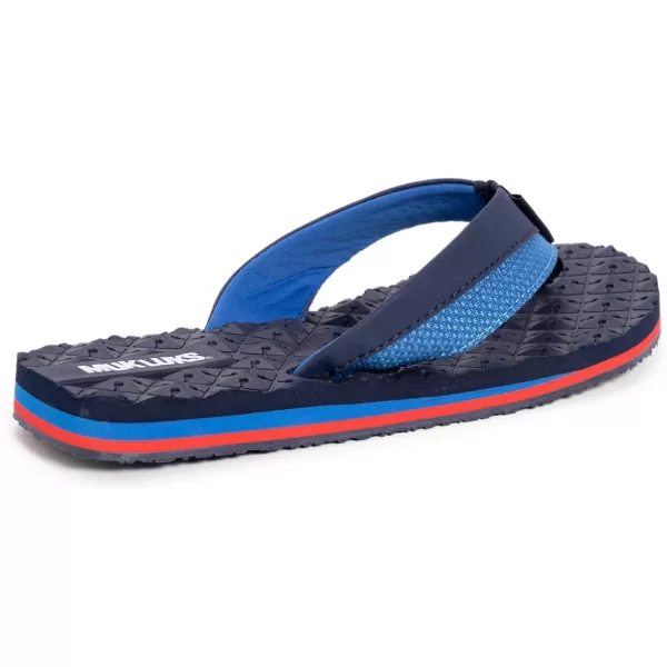 MUK LUKS Mens Chill Cooler ThongNavy FlipFlopCooler Navy