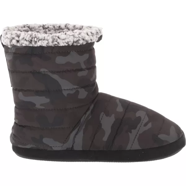 MUK LUKS Womens Polar Rochel Bootie SlipperCamo