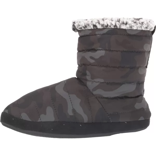 MUK LUKS Womens Polar Rochel Bootie SlipperCamo