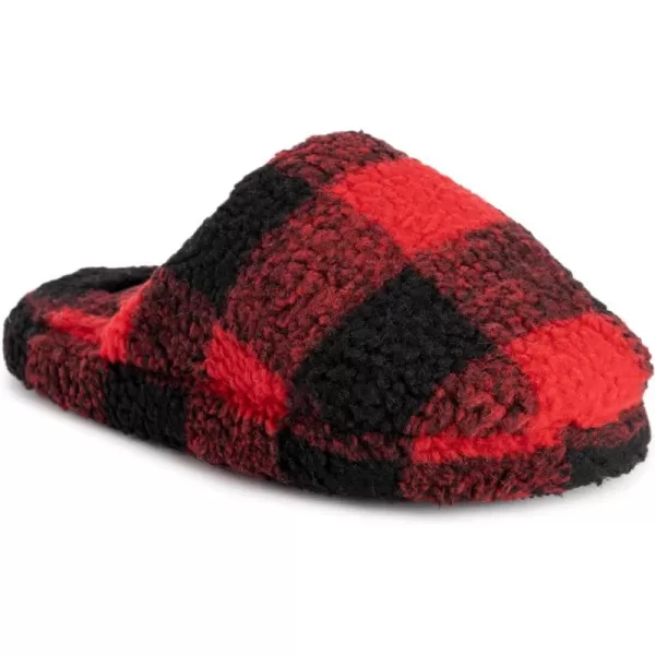 MUK LUKS Womens Maven SlippersRed Bufflo Check