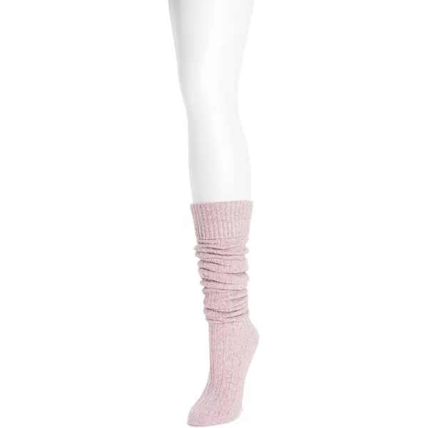 MUK LUKS womens Womens Microfiber Over the Knee SocksElderberry