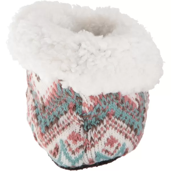 Muk Luks Womens Booties SlipperRain Ivory