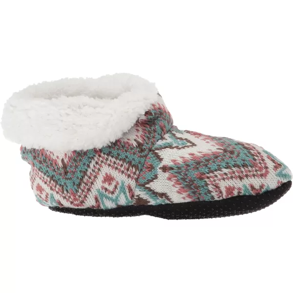 Muk Luks Womens Booties SlipperRain Ivory