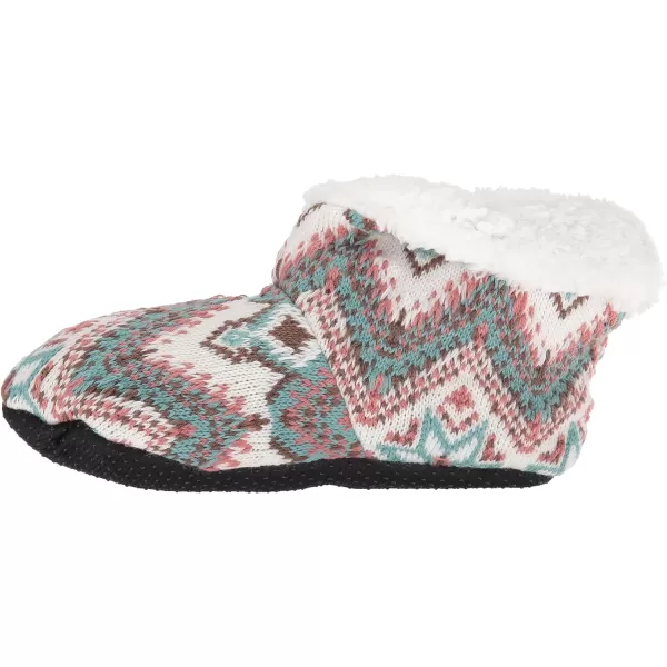 Muk Luks Womens Booties SlipperRain Ivory