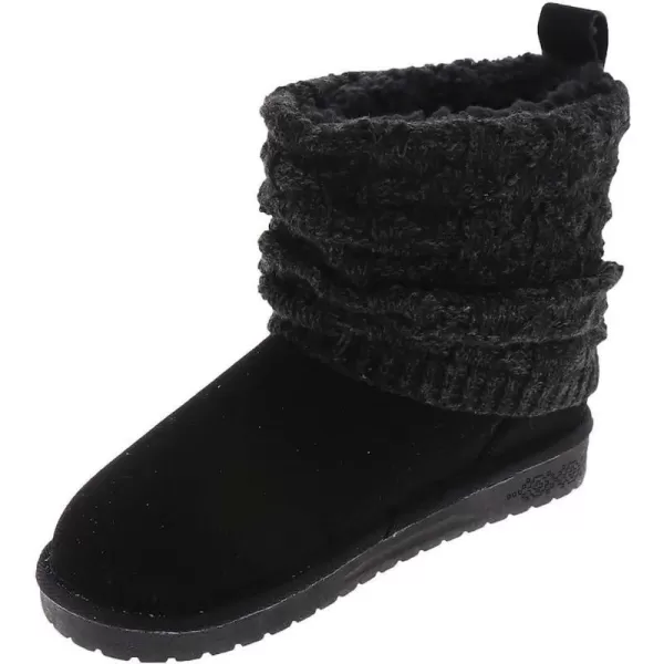 MUK LUKS Womens Laurel BootBlack Heather