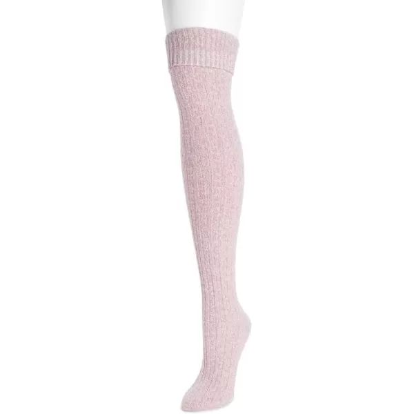 MUK LUKS womens Womens Microfiber Over the Knee SocksElderberry