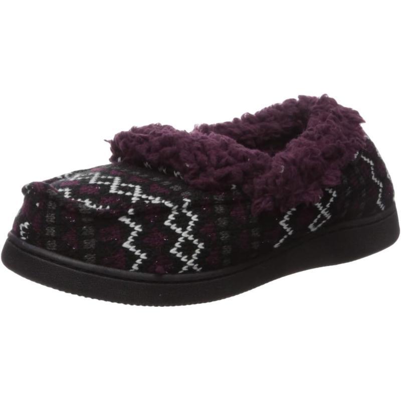 Stivaletti Alla Caviglia Con Zeppa MUK LUKS England Oxford - Tomaia In PU, Memory Foam, Donna 6-11