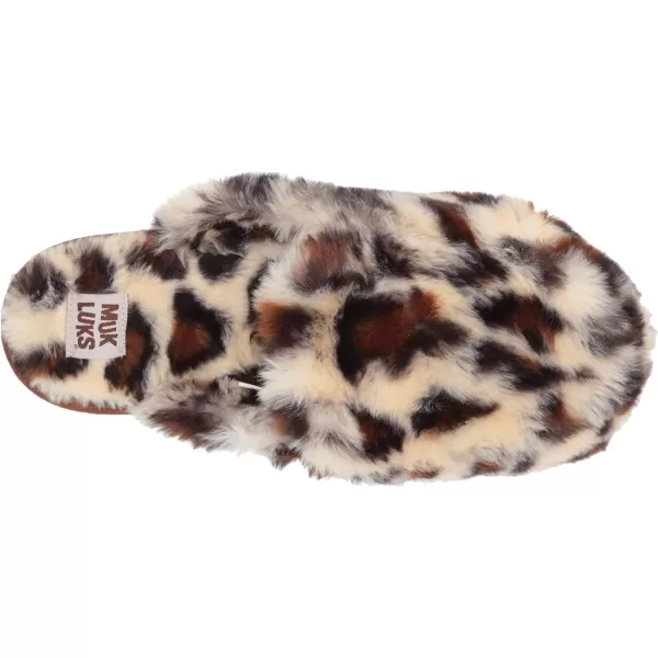 BETSEY JOHNSON Womens Scuff SlipperLeopard