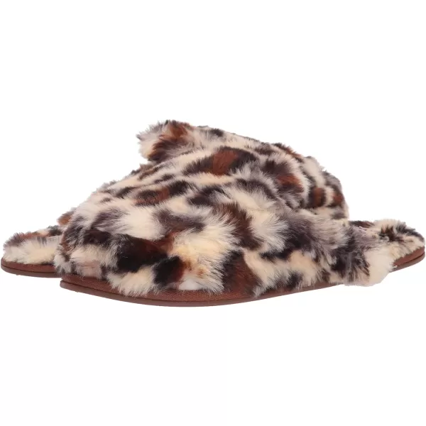 BETSEY JOHNSON Womens Scuff SlipperLeopard