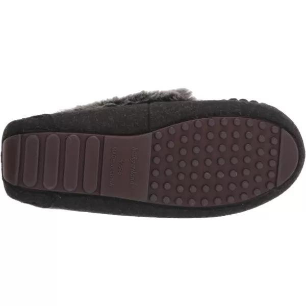 Kathy Ireland Mens Womens Daffodil Moccasin SlipperBlack