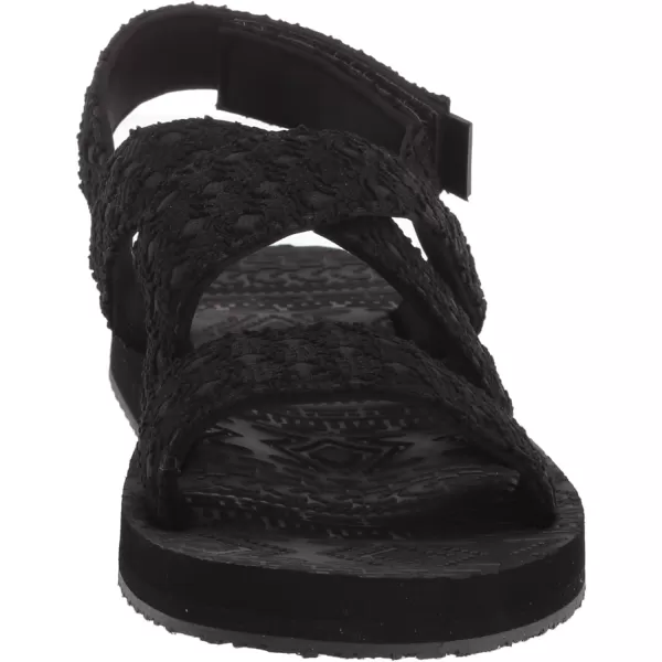 LUKEES by MUK LUKS Womens Sand Games SandalsBlack