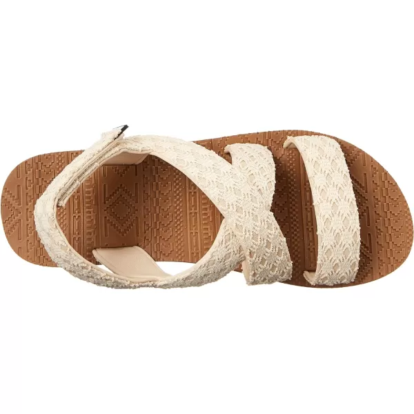 LUKEES by MUK LUKS Womens Sand Games SandalsOatmeal