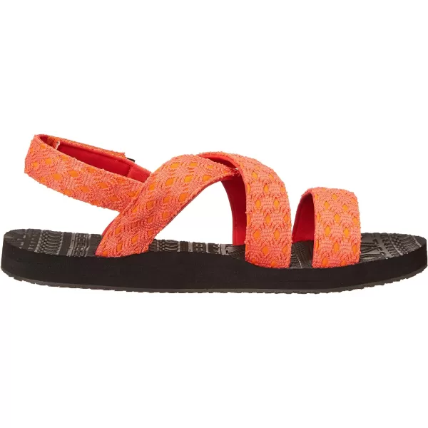 LUKEES by MUK LUKS Womens Sand Games SandalsPapaya